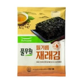 풀무원 들기름 재래김 (40g) 바삭바삭 쏘울푸드 집밥 간편식, 10개, 40g