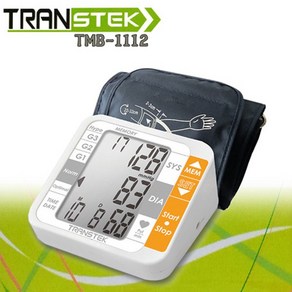 TRANSTEK 상박혈압계 TMB-1112 트랜스텍 혈압측정기 부정맥감지기능 가정용혈압계, 1개