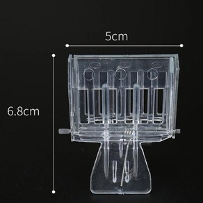 양봉 도구 여왕벌 케이지 플라스틱 사육 장비 악세사리 2피스