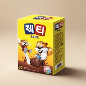 제티 초코렛맛 80T, 80개