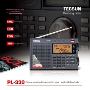 Tecsun PL-330 라디오 FM /LW/SW/MW-SSB 올 밴드 라디오 Tecsun pl330 휴대용 라디오, 한개옵션0, 한개옵션0