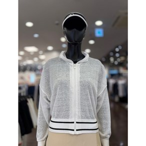 5F [신사] 파사디 골프 여성 25SS 시스루 후드 자켓 봄 간절기 일상용 라운딩웨어 [블랙 화이트] P25MKC351X