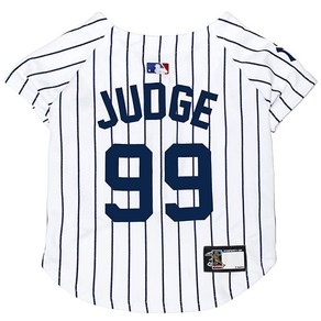 MLBPA 강아지 저지 - Aaon Judge #99 애완동물 저지 - MLB 뉴욕 양키스 메시 저지 라지, Exta Lage, Chicago Cubs, 1개, 1개