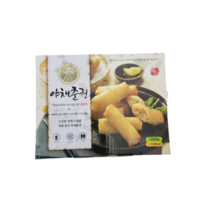 [얌얌마켓] 골든피트 야채춘권 1kg (아이스박스 포함)