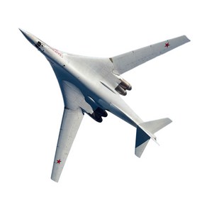 shangen 러시아 공군 투폴레프 TU-160 블랙잭 화이트 스완 공군 기지 - 1/100 다이캐스트 비행기 모형 항공기, 33x22x2cm, 판지, 하얀, 1개