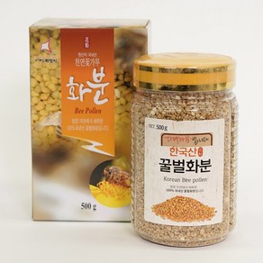 국내산 다래화분 비폴렌 천연벌화분 꽃가루, 1개, 500g