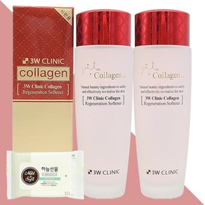 3WC 콜라겐 리제너레이션 소프너 150ml 2개(+하늘선물 물티슈 10매)