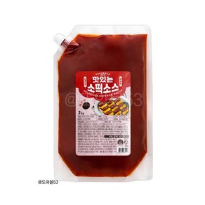 소떡소스 매운맛 쿠즈락, 1개, 2kg