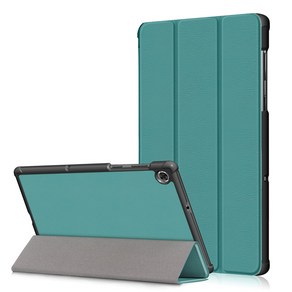 레노버 탭 M10 FHD PLUS 스마트 플립 커버 전용 케이스 TB-X606F / X606X, DARK GREEN
