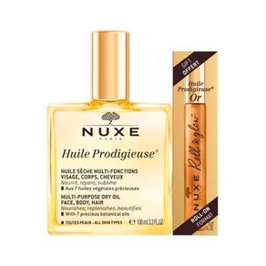 눅스 NUXE 윌 프로디쥬스 멀티드라이 오일100ml + 골든쉬머 8ml 165683, 100ml, 1개