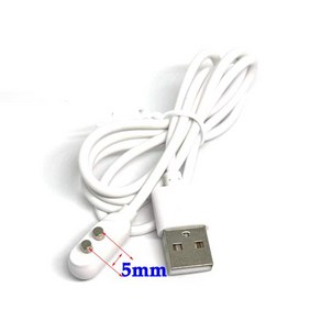 원형 자석 흡입 충전 와이어 5mm USB 미용 기기 스마트, 02 5MM