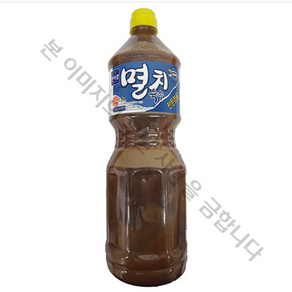 면사랑 멸치육수 (전문점용/보급형), 1.8L, 1개