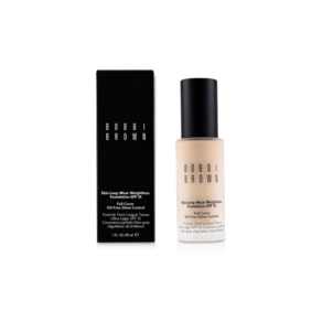 바비브라운 스킨 롱웨어 웨이트리스 파운데이션 SPF 15 PA++ BOBBI BROWN SKIN LONG-WEAR WEIGHTLESS FOUNDATION SPF 15, 웜 포슬린, 1개