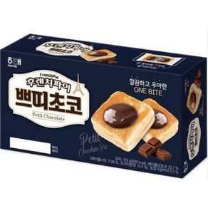 64겹의 파이 위에 달콤한 초코크림이 가득 해태 후렌치파이 초코스프레드 179g 1개