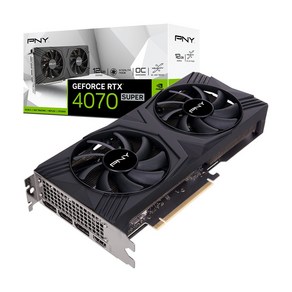 PNY 지포스 RTX 4070 SUPER VERTO OC D6X 12GB DF 제이씨현 그래픽카드, 선택없음