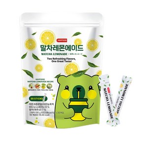 KAYFOOD 케이푸드 제로슈가 저칼로리 말차레몬에이드, 1개, 30개입, 5g