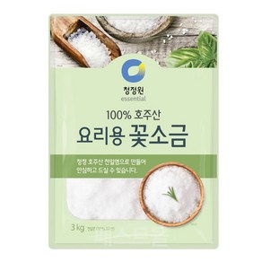 청정원 호주산 요리용 꽃소금, 3kg, 1개