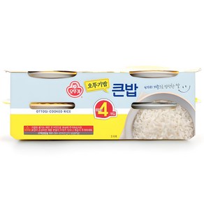 오뚜기 큰밥, 300g, 4개