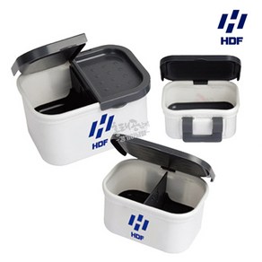 HDF 해동 카리스마 사각 EVA 미끼통 / 크릴 지렁이 보관통, S, 1개