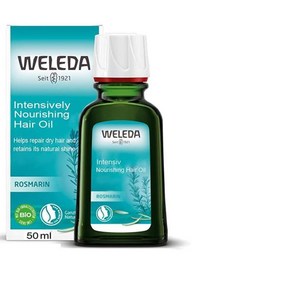 Weleda 로즈마리 헤어 오일 - 50.3ml 1.7온스, 50ml, 1개