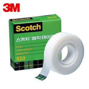 3M 스카치 810R 매직테이프 리필 오피스팩 18mm x 32m