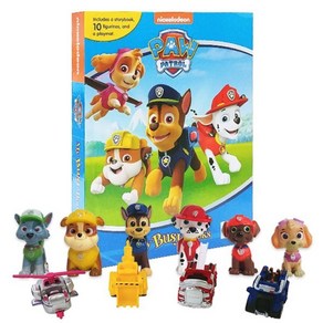 Paw Patrol My Busy Book 퍼피구조대 비지북 피규어책 (퍼 패트롤)