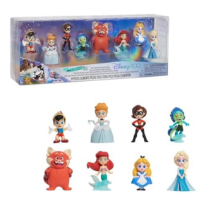 Disney100 Yeas of Epic Tansfomations Limited Edition 8-piece Figue Set Kids Toys fo Ages 3 Up, 상세참조, 1개