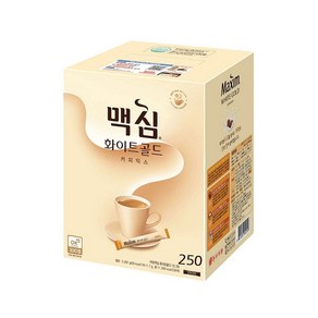 동서식품 맥심 화이트골드 커피믹스 선물세트 31호 250개입, 1개