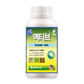 코리아아그로 엑티브 뿌리활착제, 1개, 500ml