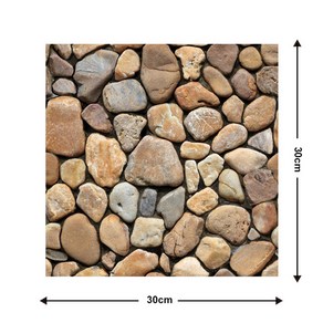 벽 스테레오 자체 비닐 내열성 방수 스틱 앤 스티커 3D 접착 벽돌 벽지 필 패턴, 521