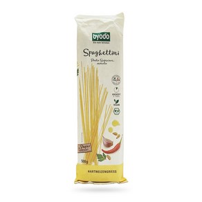 뵤도 유기농 스파게티니 500g 듀럼밀 파스타 면 재료, 1개