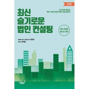 최신 슬기로운 법인 컨설팅:한 권으로 끝내는 개인 사업자 법인기업의 세금 필독서, 지식과감성, 정원덕, 정세윤