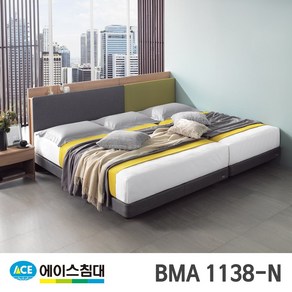 에이스침대 BMA 1138-N HT-R등급/FM(패밀리사이즈), 올리브그린+오크아마론