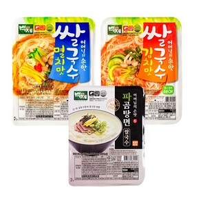 백제 쌀국수 멸치맛10개+김치맛10개+파곰탕면10개_어머님의 손맛, 30개, 92g