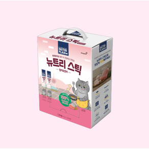 뉴트리플랜 뉴트리스틱 참치 연어 (14gx100p), 참치와여연어, 14g, 100개