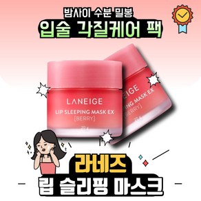 [본사정품] 라네즈 립 슬리핑 마스크 EX 베리, 20g, 1개