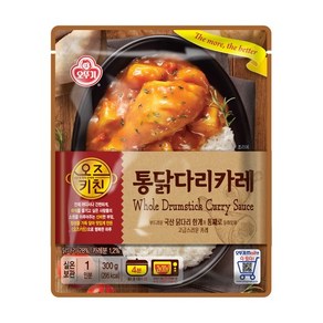 오뚜기 오즈키친 통 닭다리 카레 300g 1개