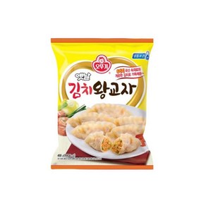 냉동 오뚜기 맛있는김치왕교자만두 468gX2 9037OHK, 468g, 2개