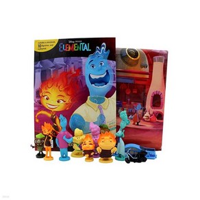 Disney Pixa Elemental My Busy Books 디즈니 픽사 엘리멘탈 비지북 피규어 책:[ 미니피규어 10개 놀이판 포함 ], Disney Pixa Elemental My Bu.., Phidal Publishing(저), Phidal Publishing