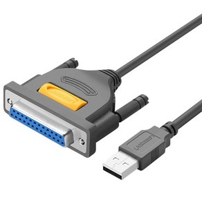 유그린 USB 2.0 to 패러럴 25핀 프린터 케이블 Polific 2m U-20224