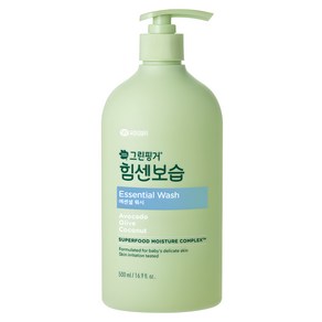 그린핑거 힘센보습 에센셜 워시, 500ml, 1개