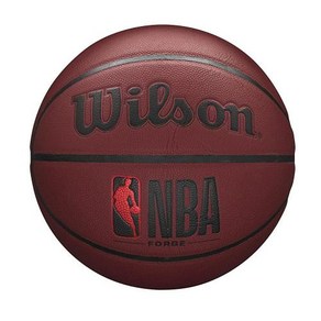 WILSON NBA Foge 시리즈 실내실외 농구 - 포지 브라운 사이즈 17.8 - 74.9cm7 - 29.5, 1개, 11) Foge - 크림슨 - 사이즈 7