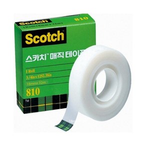 3M 스카치 매직테이프 리필 810R 18mm×32m