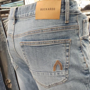 버커루 [특가전] [BUCKAROO JEANS] [프리미엄라인] 2023 남성 크롭 레귤러 테이퍼드 BK/M/L 3톤 고급 청바지