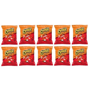 [미국직배송]치토스 크런치 치즈맛 스낵 10개입x28.3g Cheetos Cunchy Cheese-10tc, 28.3g, 10개