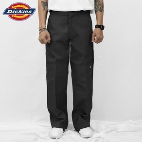 디키즈 DICKIES 더블니 85283 워크팬츠 면바지 치노팬츠 차콜