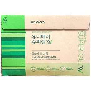 유니베라 슈퍼겔W 디럭스 962mlX12 (맥스피 신형), 12개, 962ml