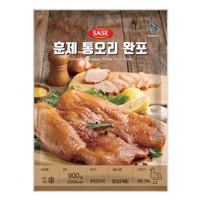 (냉동)사세 훈제통오리완포 900g, 1개