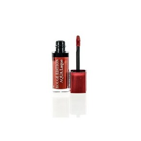 BOURJOIS PARIS 루즈 에디션 아쿠아 래커 립 글로스 03 BRUNCROYABLE 0.2온스(7ML) 메이크업 립, 1개