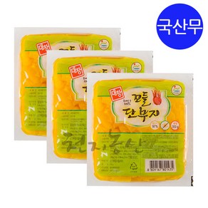 대창 꼬들단무지 300g(국내산)